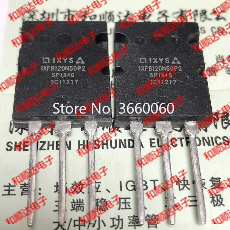 

5pcs/lot IXFB120N50P2 TO-264