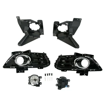 

Bumper Fog Lights Driving Lamps Left+Right DS7Z-17B814-Ga for Ford Fusion 2013-2016