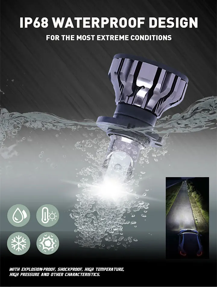 Farol do Carro Luz de Nevoeiro Mini Canbus Lâmpada D2s D2r D2c D3s D4s D5s 35 w 6500 k 6000lm Automotivo Carro 2 Pçs Estilo Led D1s 9 d1s d2s d2r d2c d3s d4s d5s