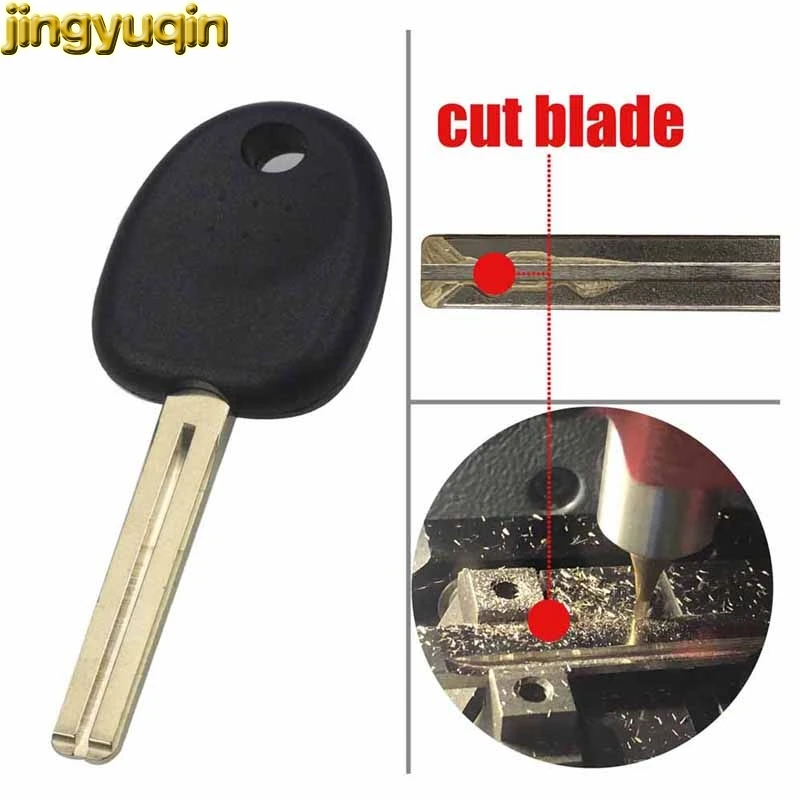 Jingyuqin Uncut/Cut Blade Флип складной 0 BTN чехол для дистанционного ключа от машины