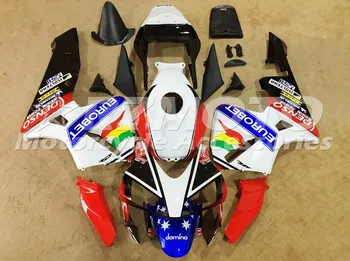 

4 Gifts New ABS Injection Motorcycle Whole Fairings Kit Fit For Honda CBR 600RR F5 03 04 2003 2004 bodywork set EUROBET