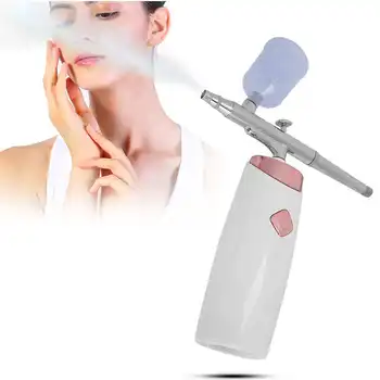 

Handheld High Pressure Oxygen Injection Airbrush Household Moisturizing Spray Beauty Machine Portable Facial Steaming Steamer