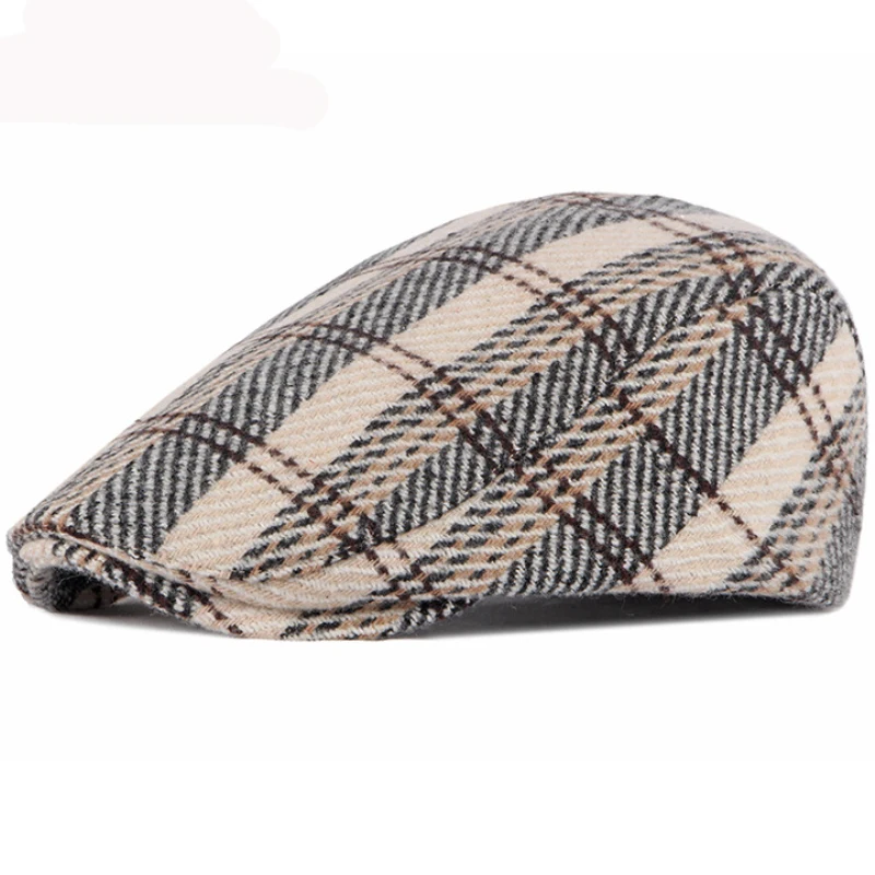 ルイヴィトン BERET FOR GENTLEMEN LH0137 モノグラムパイピングベレー帽 メンズ