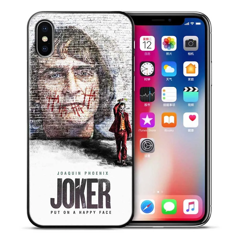 Для fundas iPhone 11 чехол для coque iPhone 8 чехол Joker чехол для iPhone X чехол 5 5S SE 6 7 8 Plus XR XS 11 Pro Max чехол - Цвет: 09