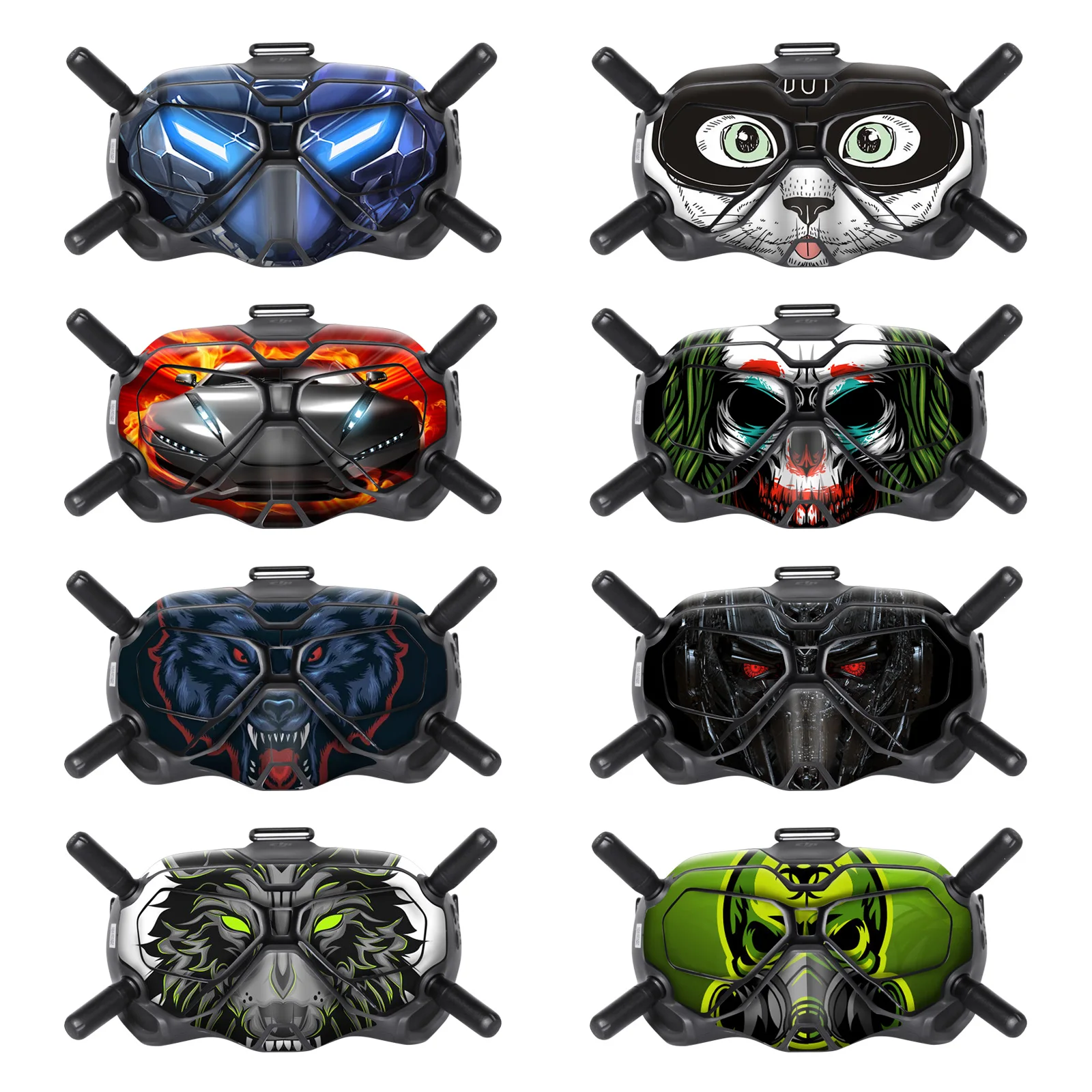 DJI FPV Googles V2 stickers decal skin protective Sticker cover PVC film accessories accessory Scratch resistant | Электроника
