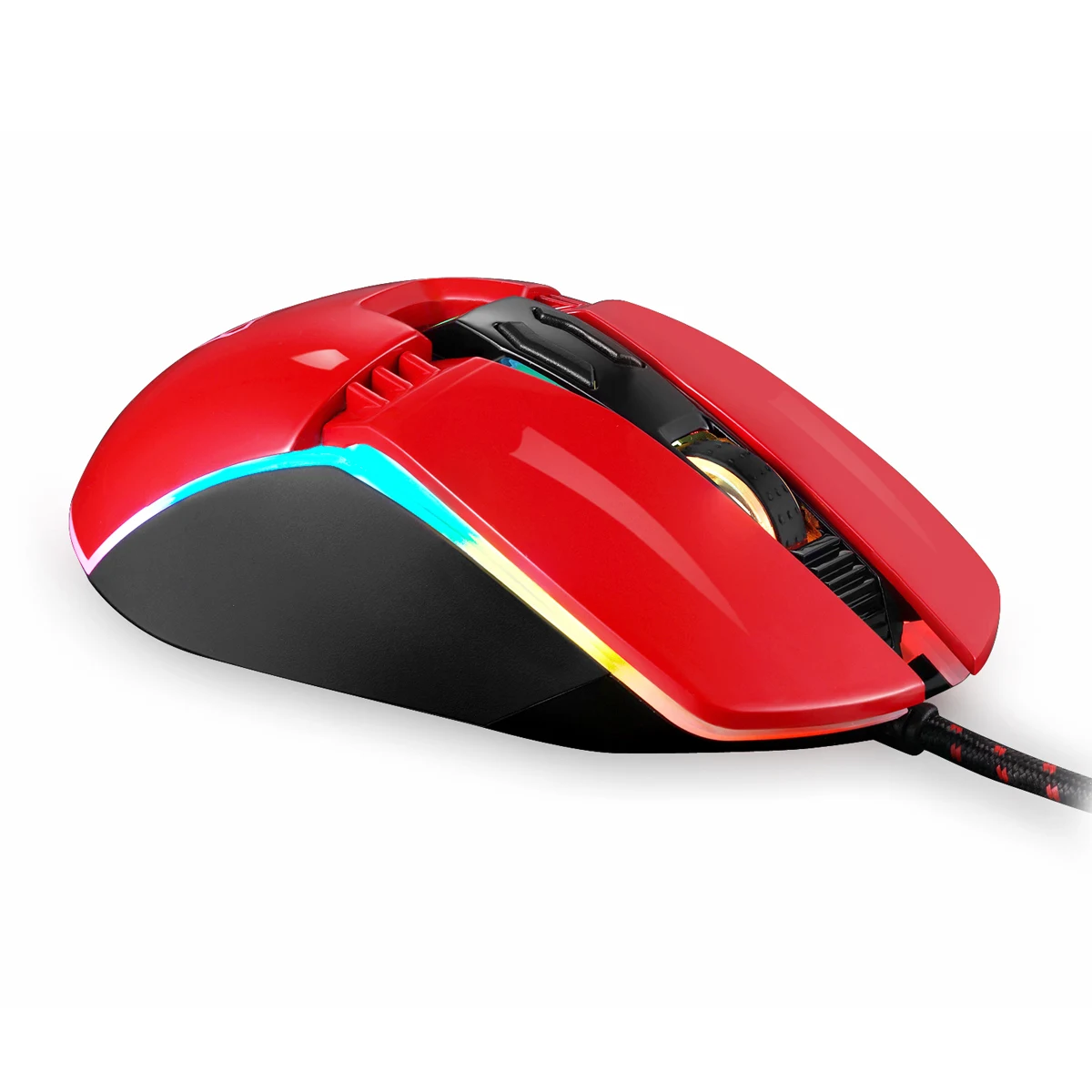 V20 RGB AP Version Wired Gaming Mouse 5000 DPI USB2 0 LED Glowing 3D Optical Mouse 4