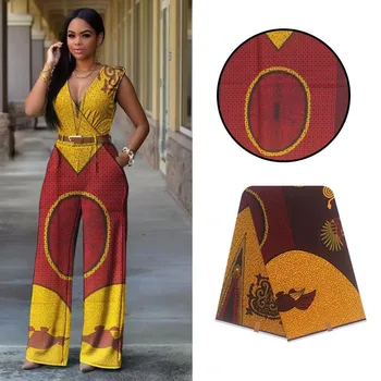 

Ankara African Wax Fabrics High Quality Nigerian Wax Printing Fabric Ghana African Gold Wax Fabrics For Patchwork 2020