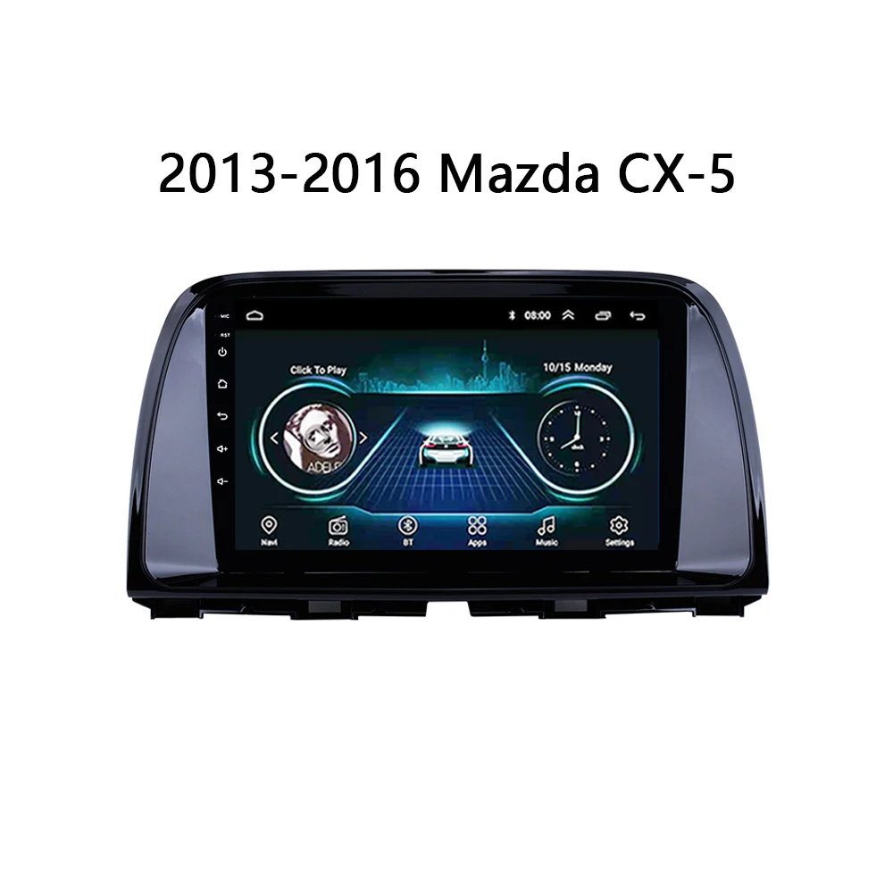 Sale Android 8.1 9" Car radio For Mazda Cx-5 cx5 cx 5 2014-2016 Multimedia Player HD Full touch Screen GPS Navigation SWC carplay TV 0