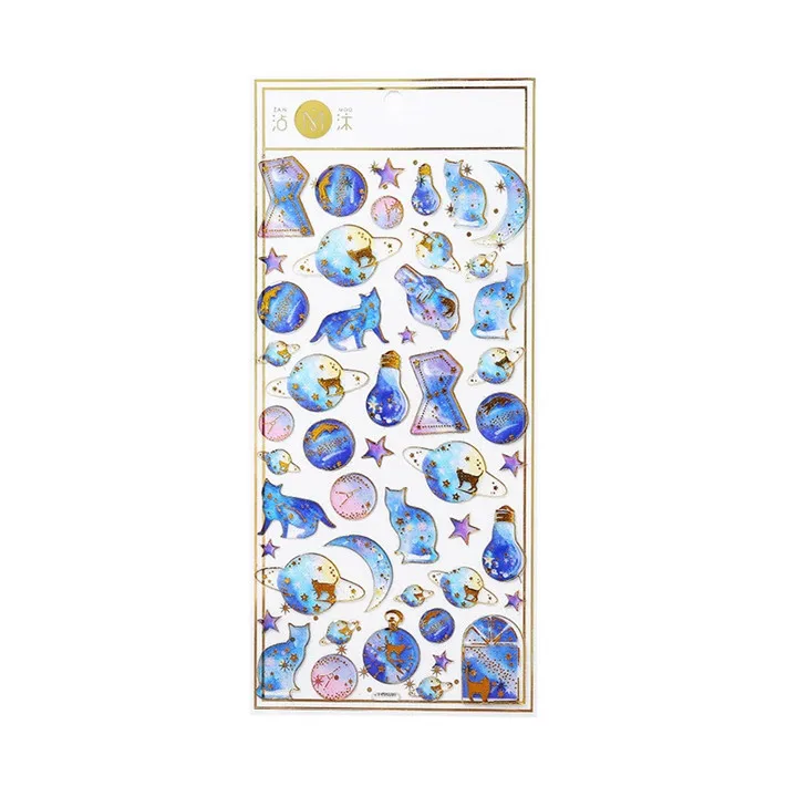 5  Multi-Pattern Transparent Three-Dimensional Crystal Stickers Women Mobile Phone Shell Decor Sticker Diy Jewelry Marking Sticker