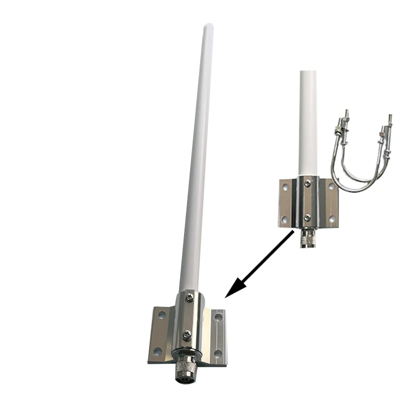 fiberglass antenna kit for helium hotspot 2.4GHz/5GHz-5.8GHz Range dual band omni high gain antenna N type male for outdoor Wireless LAN Network Antenna fiberglass antenna kit
