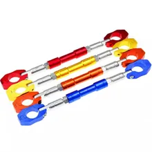 Универсальный 22 мм мотоцикл руль мотобайка регулируемые рукоятки Ручка Бар Руль усиленный алюминиевый сплав скоба