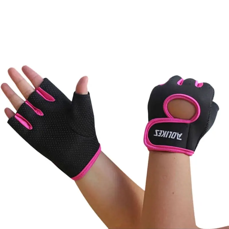 1 пара спортивных упражнений перчатки с половинными пальцами для тяжелой атлетики велосипедные фитнес-перчатки для занятий спортом