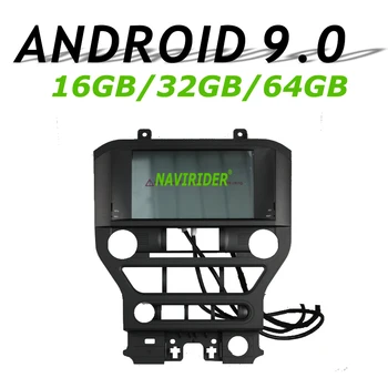 

8 Core 64GB rom Android 10 Navirider Car radio touch screen GPS Navigation for Ford Mustang 2015-2017 bluetooth video Player