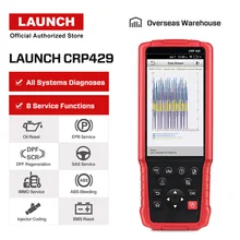 Старт X431 CRP429 полный Системы OBD2 считыватель кода OBDII Авто Автомобильные инструменты для диагностики сканер автомобильный PK CRP429C Creader CRP123