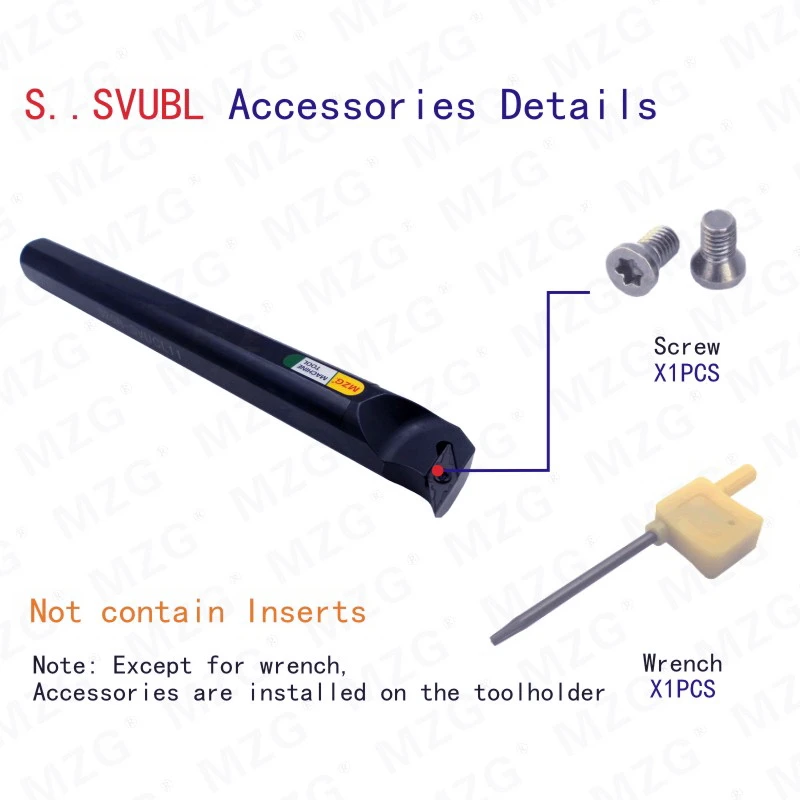 Mocask SVUBL сверлильный брусок S16Q-SVUBL11 резак металла карбид вольфрама токарный станок с ЧПУ внутреннее отверстие внутренние токарные инструменты