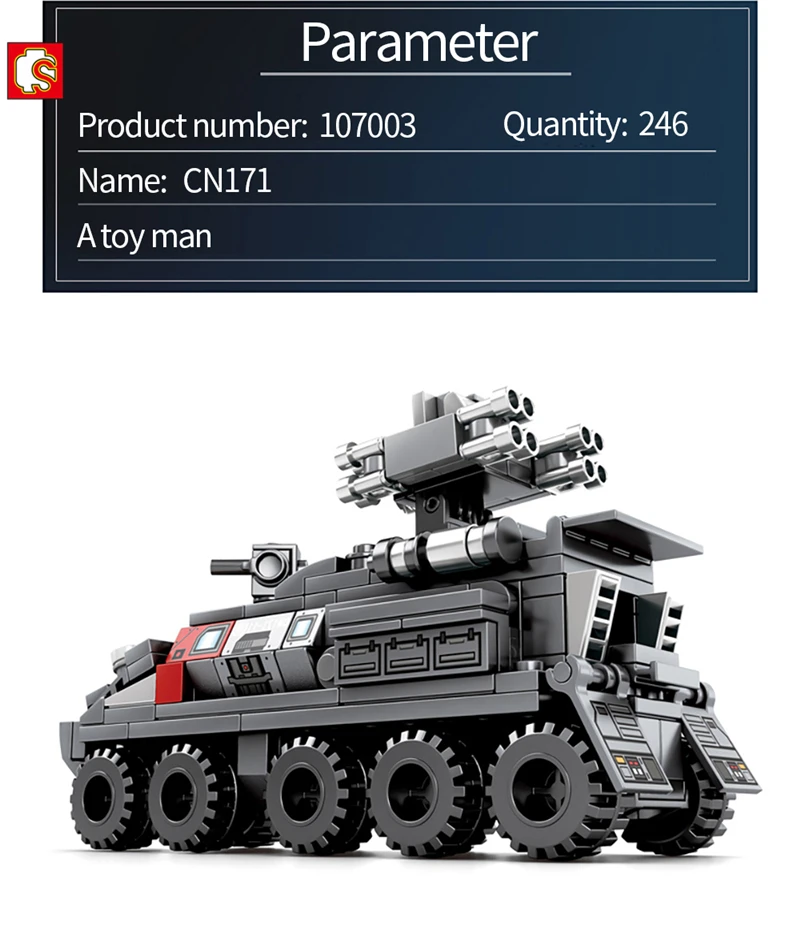 200+PCS Compatible LegoINGlys Bricks Boys Christmas Gift Toys Building Blocks Educational Crane Cargo Truck Transport Car Block (3)