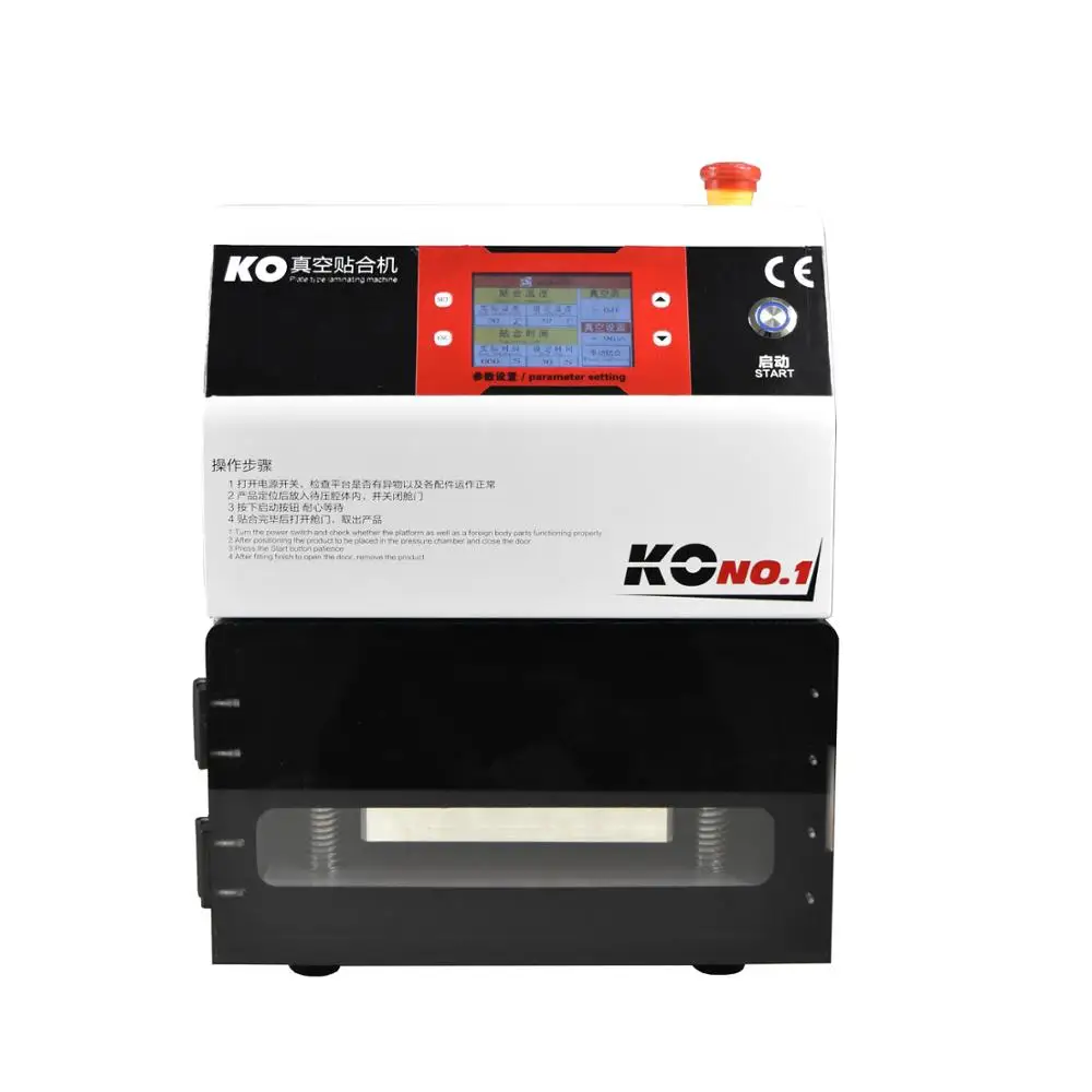 

KO No.1 OCA Vacuum Laminating Machine For Mobile Phone LCD Touch Screen Refurbish Machine oca laminator machine lcd machine 110V