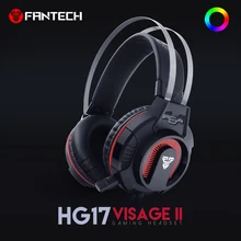 FANTECH HG17 Игровые наушники стерео RGB Marquee наушники гарнитура с микрофоном для PS4 Xbox One/ноутбук/ПК планшет геймер