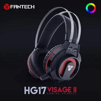

FANTECH HG17 Gaming Headphones Stereo RGB Marquee Earphones Headset with Microphone for PS4 New Xbox One/Laptop/PC Tablet Gamer
