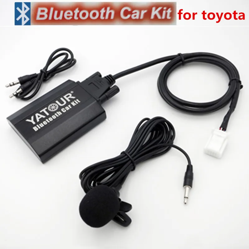 Автомобильный аудио Bluetooth комплект Yatour для Toyota Avensis Corolla Lexus Scion цифровой