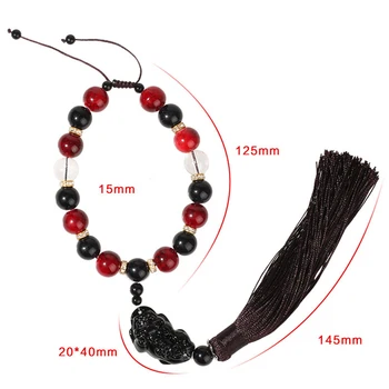 

Car Ornaments Brave Troops Bead Auto Interior Rearview Mirror Hanging Pendant for Mazda 2 3 5 6 CX5 CX7 CX9 Atenza Axela