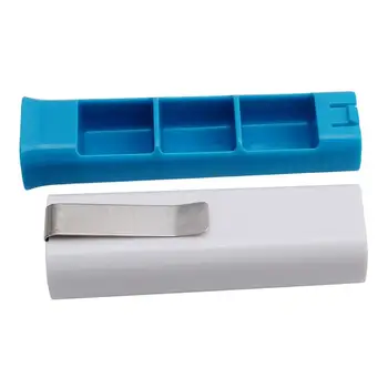 

Portable Capsule Pill box Medicine Tube Container Pill Case Holder Travel Pills Storage Box Tablet Dispenser Splitters