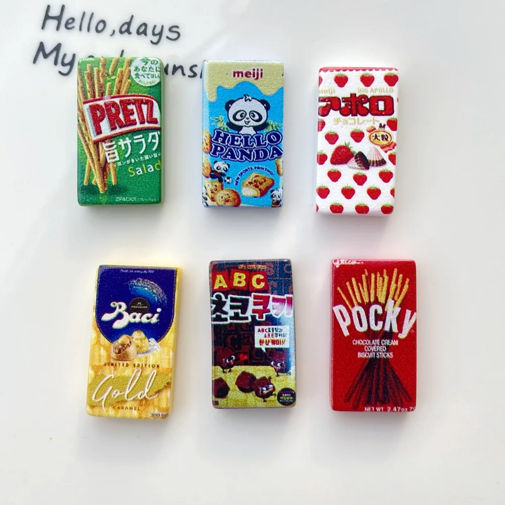 10Pcs Simulation Chocolate Candy Box Flatback Resin Cabochon Kawaii Doll house Decoration DIY Scrapbooking Crafts Accessories resin crafts accessories resin crafts resin ornaments