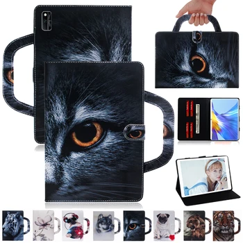 

Handle Tablet Case For Huawei MatePad 10.4 2020 Leather Stand Cover For Huawei MatePad V6 2020 TPU Folio Flip Protective Shell