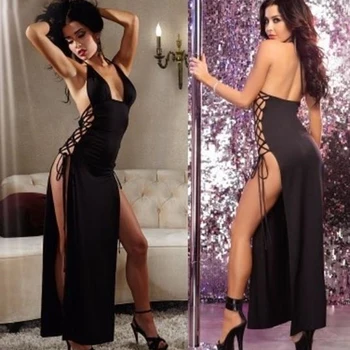 

Women Sexy Babydolls Lingerie Exotic Hot Nightgown Ladies Silk Lace Robe Dress Babydoll Nightdress Sleepwear
