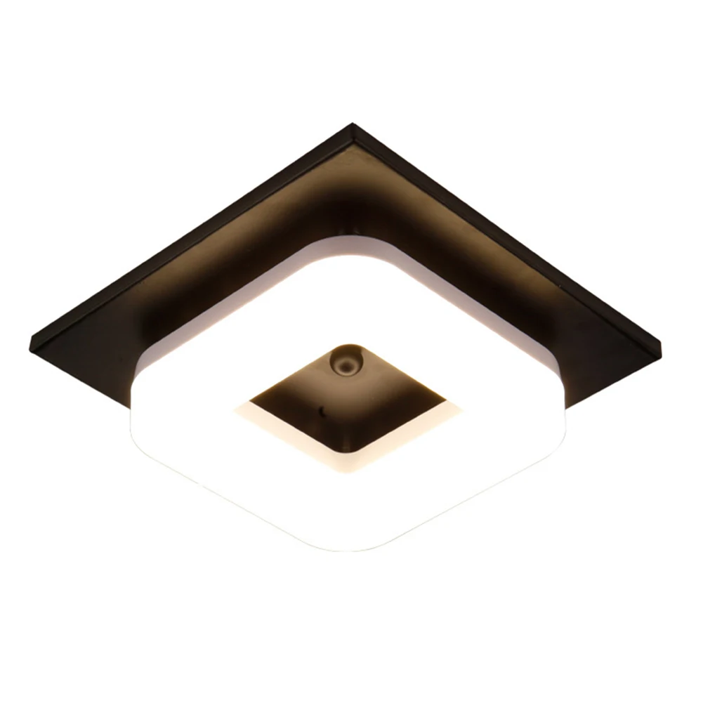 

Decorative Ceiling Light Living Room Hallway Square Shape Flush LED Lamp Porch Interior Balcony Home 12W Artpad Surface Mounted