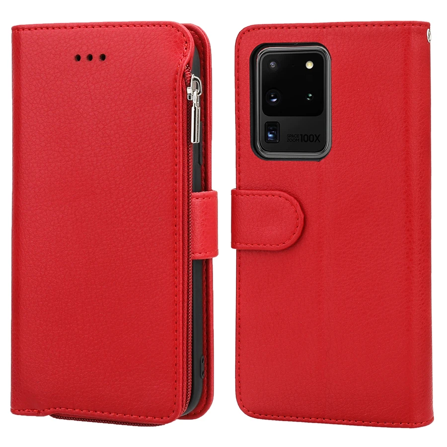 Чехол-кошелек для IPhone 11 Pro Max SE 2020 роскошный кожаный чехол на молнии с откидной
