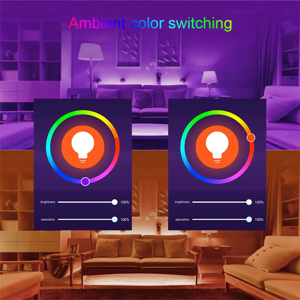 Wifi Remote Control Switch RGBW Light Strip Controller For Tuya Smart Life Compatible Alexa Google Assistant 16Million Colors
