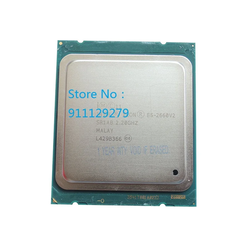 Ксеон E5-2660V2 SR1AB E5 2660 V2 2660V2 Процессор процессор 10 ядер 2 20 ГГц 25 м 95вт e5-2660V2 |