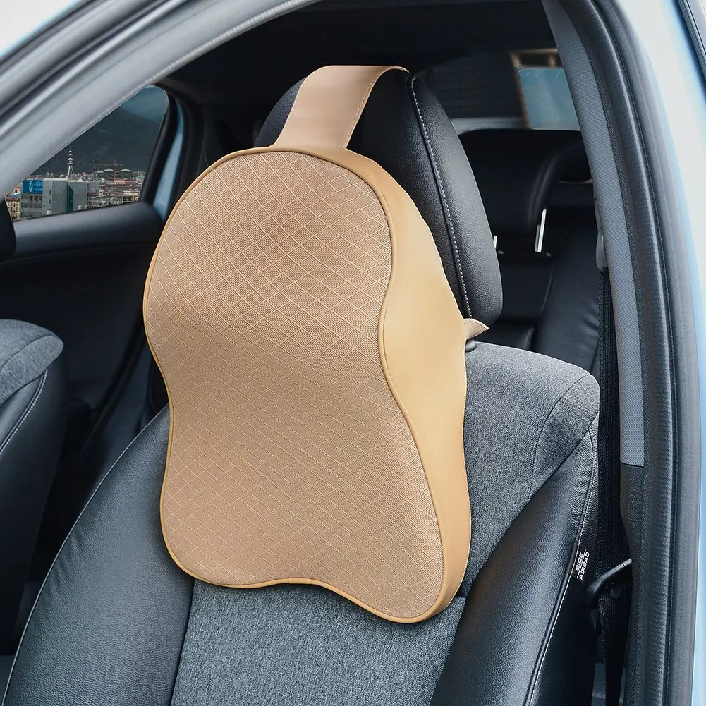 Car Headrest Driver Seat Neck Rest Pillow Comfort Headrest Cushion For