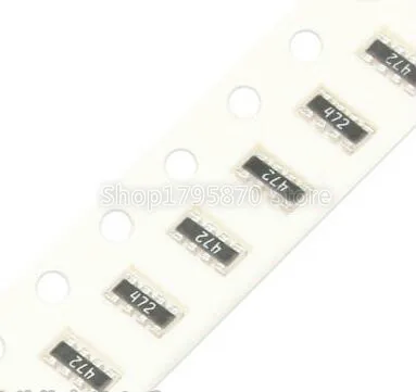 100pcs 8pins 470R 470 ohm 471 0603 8P4R SMD networks Resistor 4 rows 