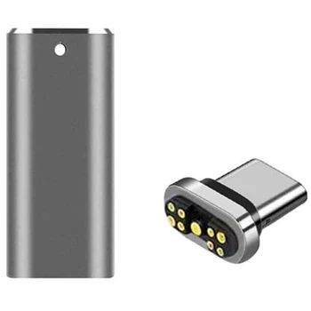 

JABS netic Usb C Adapter 9Pins Type C,Support Pd100W Quick Charge,480Mbp/S Data Transfer,No Video Output,For Pro