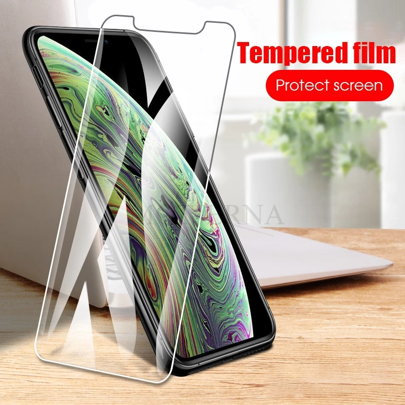 Закаленное стекло HD для камеры iPhone XI Xir Защитная пленка экрана Max 2019 | Мобильные