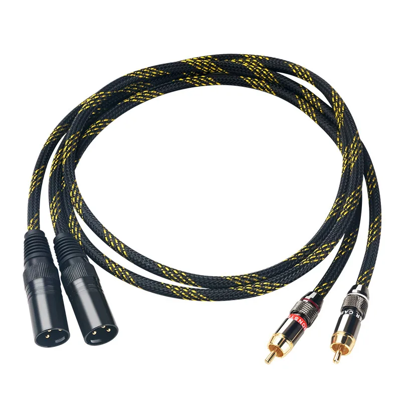 Canare Cabo Rca de Alto Desempenho Rca para Xlr Cabo de Áudio Hi-fi Premium Cabo de Interconexão - Image 4