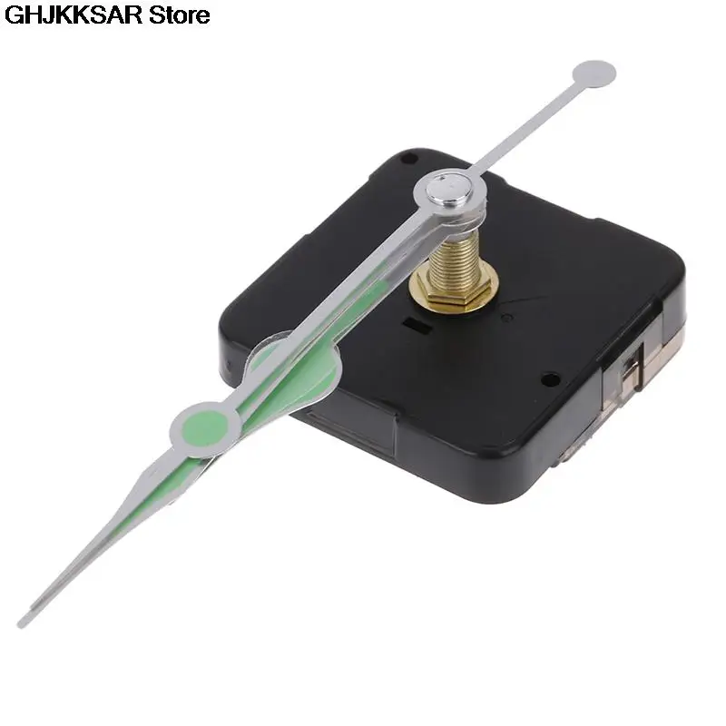 New 1pc DIY Silent Quartz Movement Wall Clock Motor Mechanism Long Spindle Repair Parts