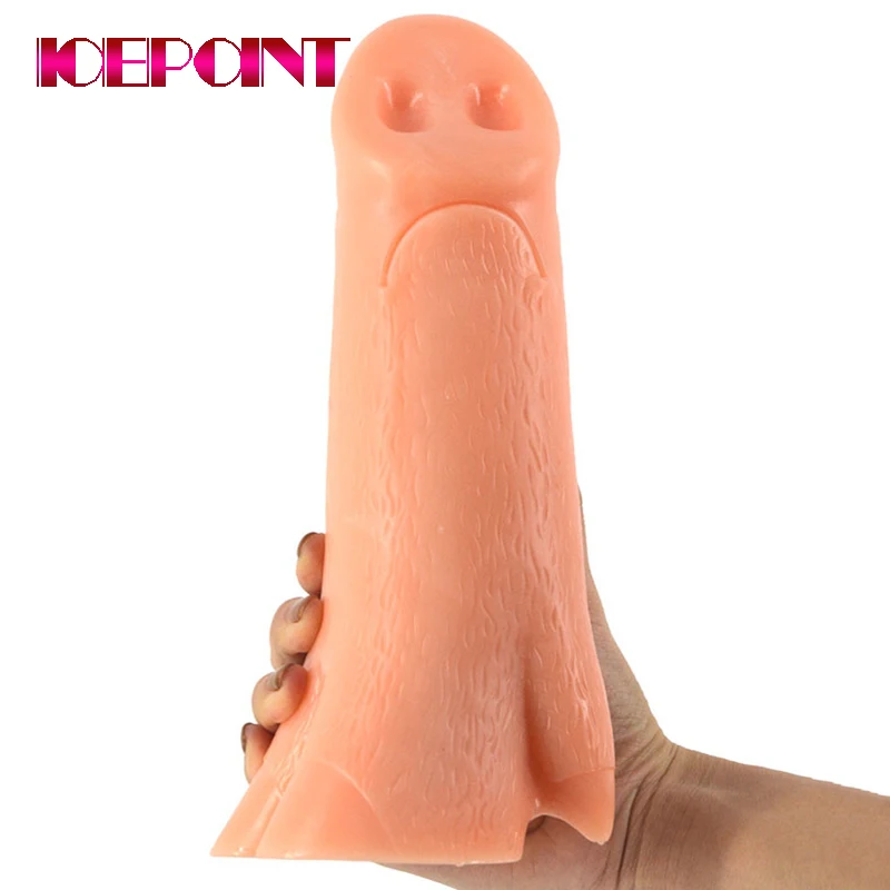 22.9*7cm Long Pig Nose Dildo Big Soft Penis Female Masturbation for Vaginal Anal Sex Toys for Women Adult Shop