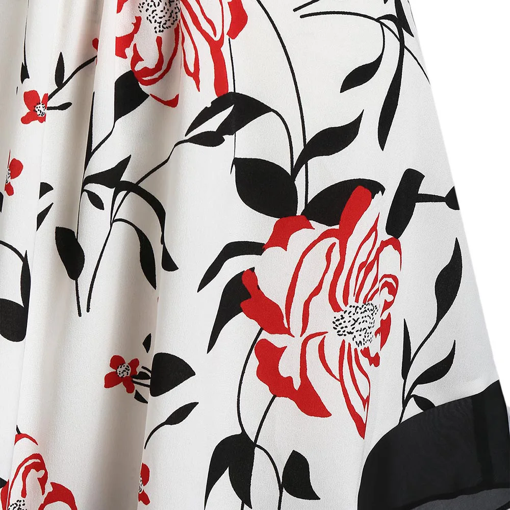 Женский топ на бретельках с цветочным принтом без рукавов|Майки| |