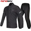 Motoboy top selling motorcycle riding raincoat set raincoat rainpants split men and women's thin reflective waterproof clothing ► Photo 2/6
