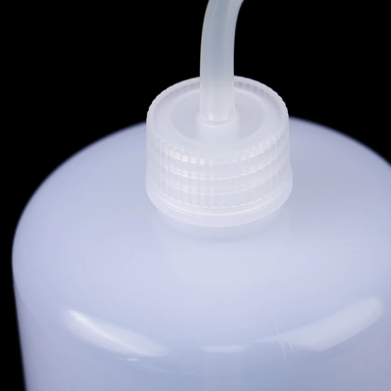 Plastic Bottle 1000ml Wash Clear White Plastic Green Soap Lab Wash Squeeze Diffuser Bottle Non-Spray