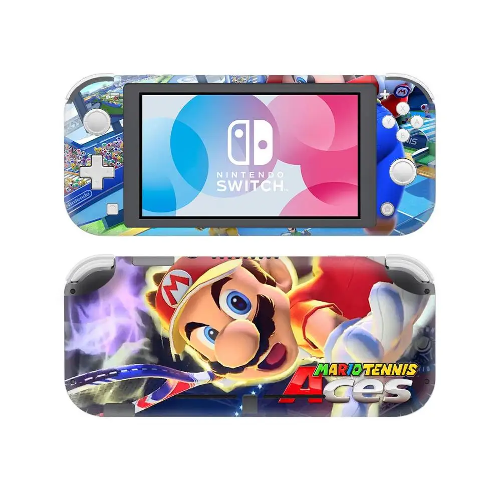 NS NX аксессуары виниловая кожа Наклейка для nintendo Switch Lite Защитная крышка наклейка виниловая кожа для кожи наклейка s 0365 - Цвет: Розово-красный