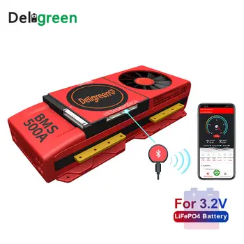 

LiFePO4 Smart BMS 16S 20S 24S 300A with Fan UART RS485 modbus Bluetooth 24V Faster Cooling RV