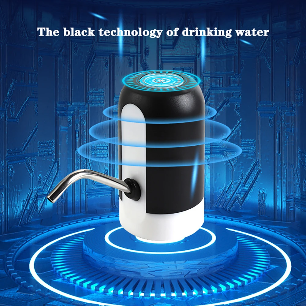 Water Dispenser Pump Portable Electric Water Dispenser Pump for 5 Gallon Bottles USB Rechargeable Bucket Tool Carboy Bar water dispenser
