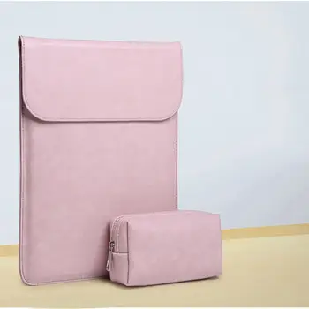 

Bag For Macbook Air 13.3 2020 Sleeve Waterproof Dustproof PU Leather Laptop Liner Bag For Macbook Air 13.3 Bags with Power Pack
