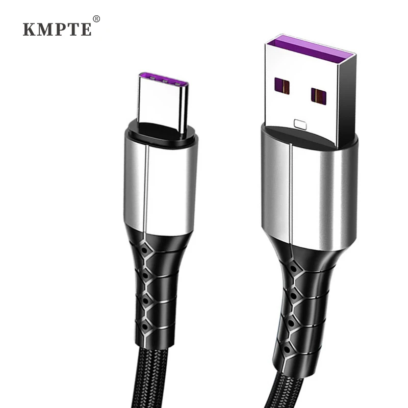 Mobile Phone Cable USB Type C For Xiaomi Samsung Smartphone Charge Cord Micro USB Data Cable Fast Cellphone Charger Nylon Cable
