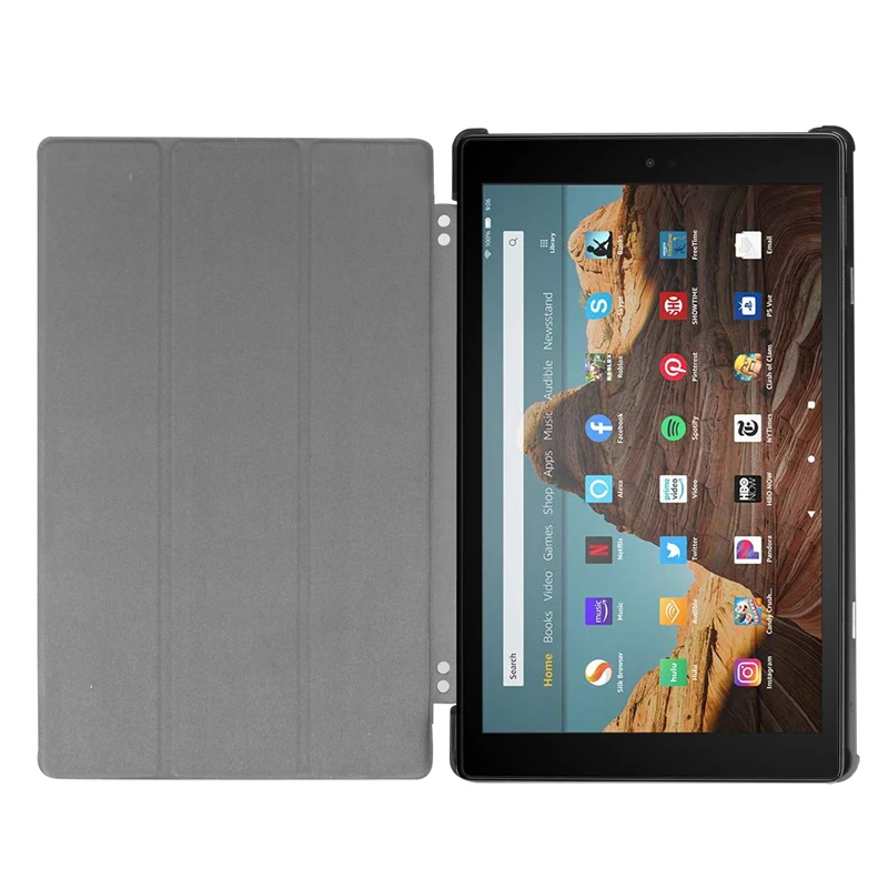 Для Amazon kindle Fire HD10 милый чехол kindle fire HD10 чехол-подставка держатель Бизнес-защита