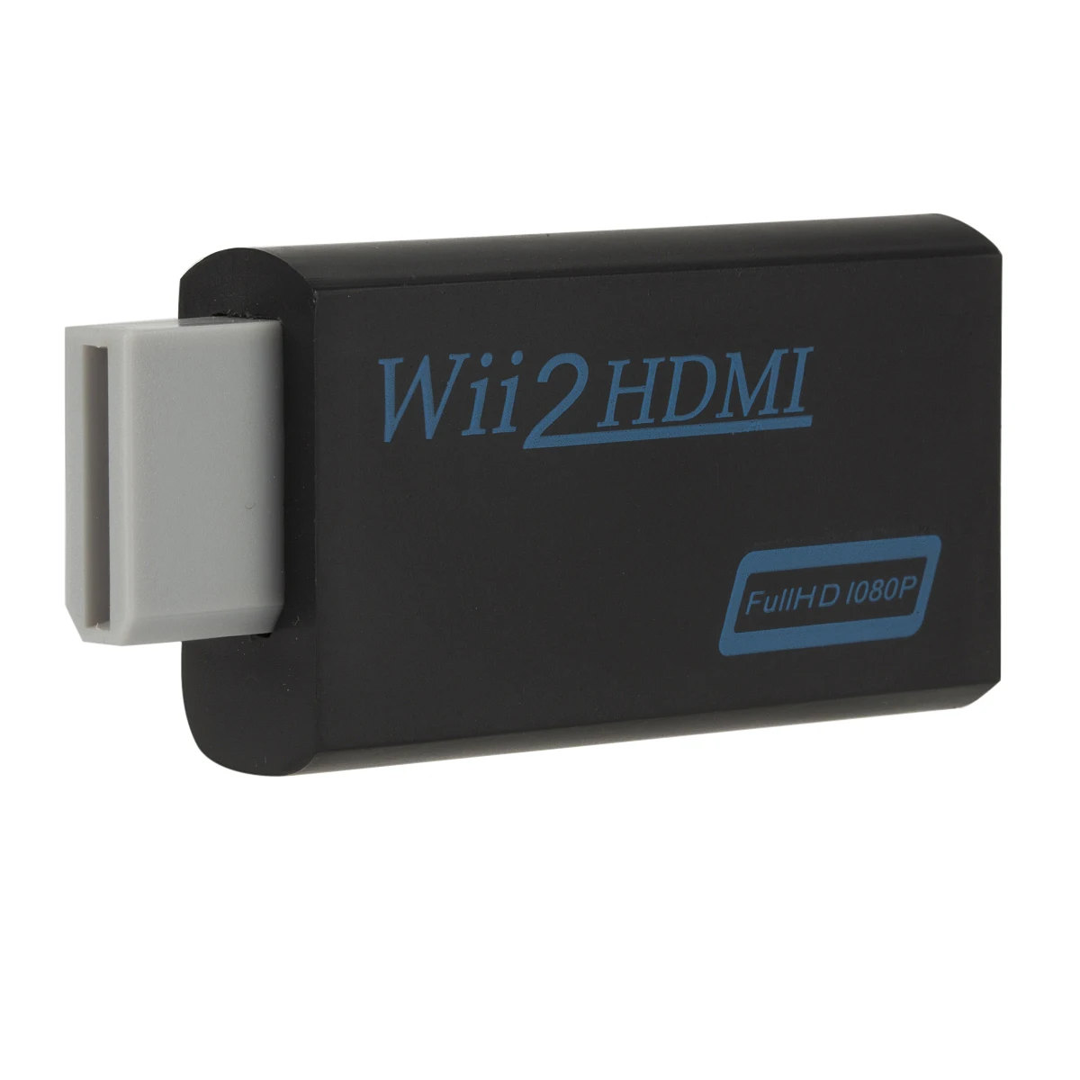 Wii à HDMI Support noir 4K Adaptateur de convertisseur de câble